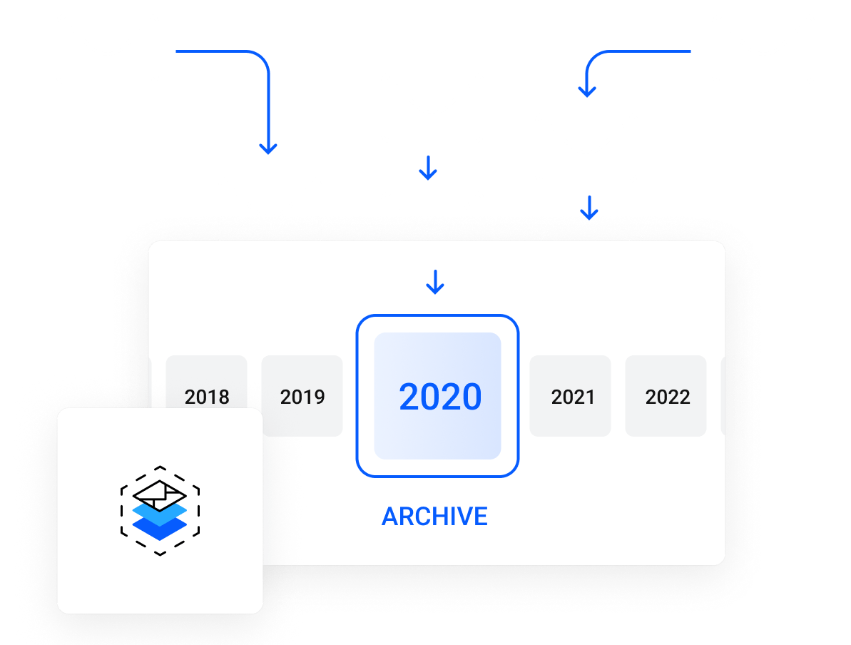 Email Archiving - Recover lost or accidentally deleted emails
